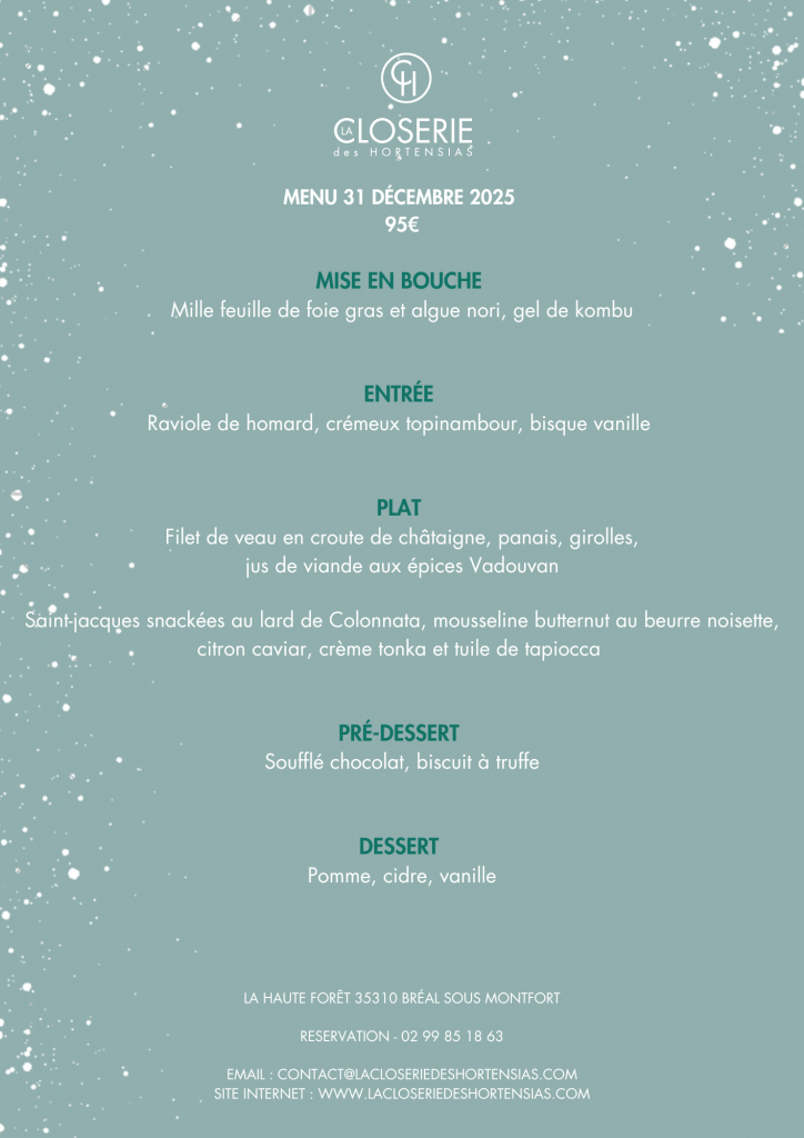 Menu De La Saint Sylvestre 2024(2)